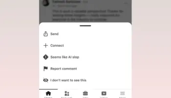 LinkedIn déclare la guerre aux contenus IA de faible qualité avec un nouveau bouton de signalement