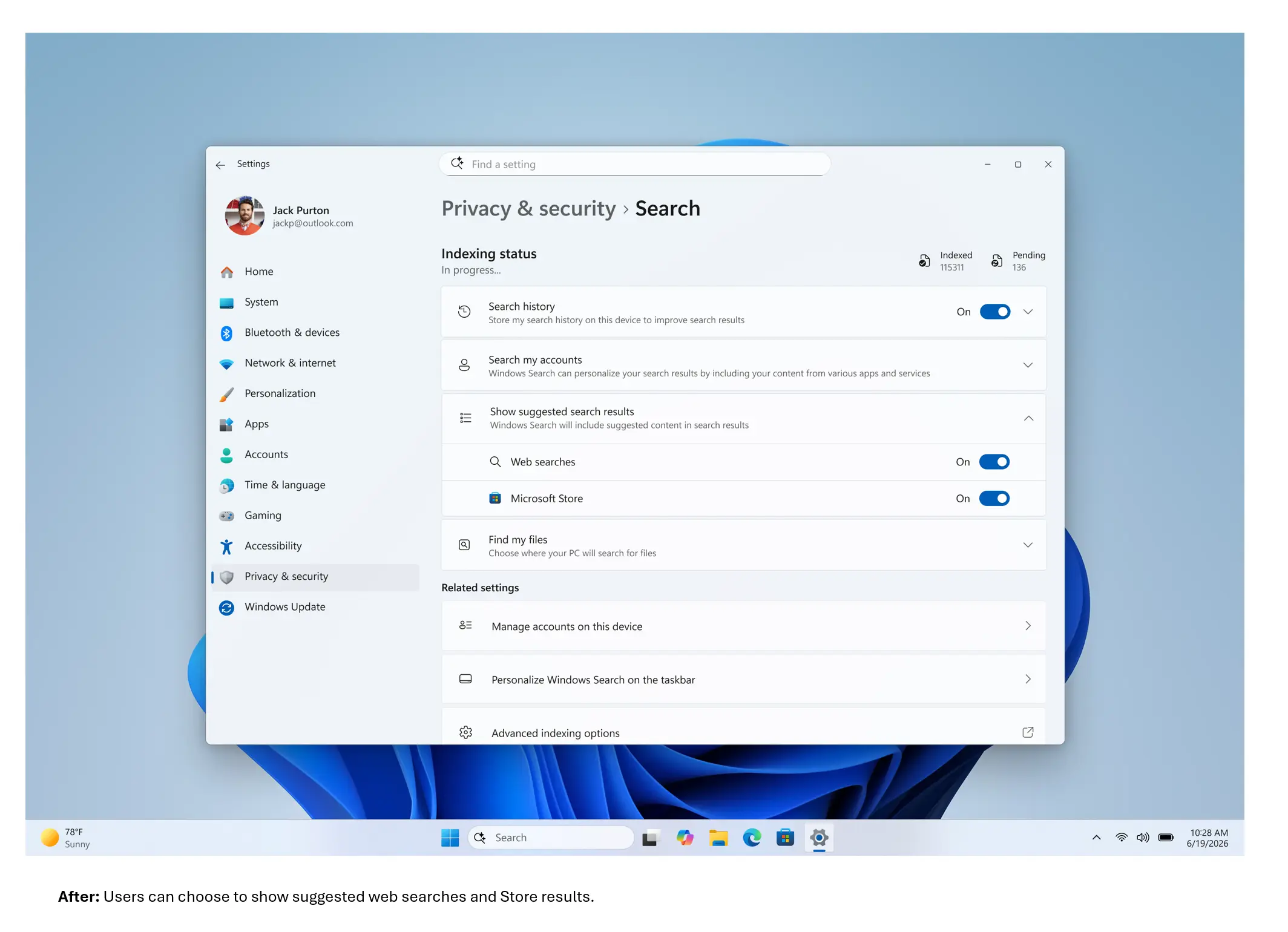 Windows 11 : la recherche devient enfin efficace, voici comment !