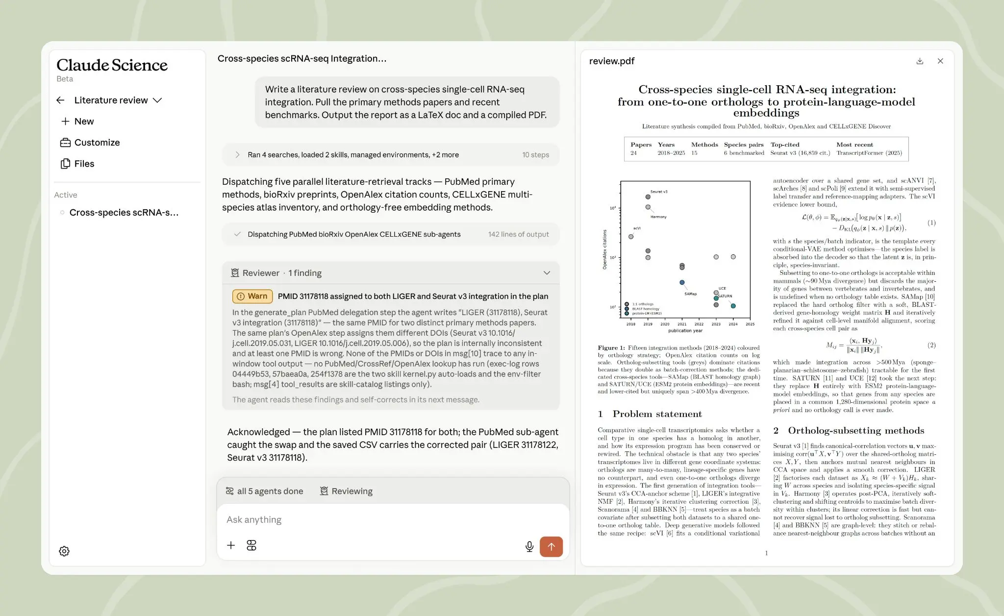 Anthropic lance Claude Science : un nouvel espace de travail IA pour accélérer la recherche scientifique 57 5db35fb5ddbd92ce4de28aed58a86ffdf043bea1 2048x1257 1