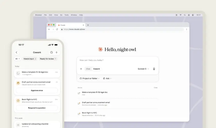 Anthropic lance Claude Cowork sur mobile et web : l’agent IA continue de travailler sans votre ordinateur 68 Anthropic lance Claude Cowork sur mobile et web : l’agent IA continue de travailler sans votre ordinateur
