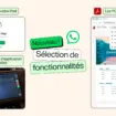 WhatsApp déploie de nouvelles fonctionnalités : iPad autonome, CarPlay amélioré, PDF éditables et partage de musique