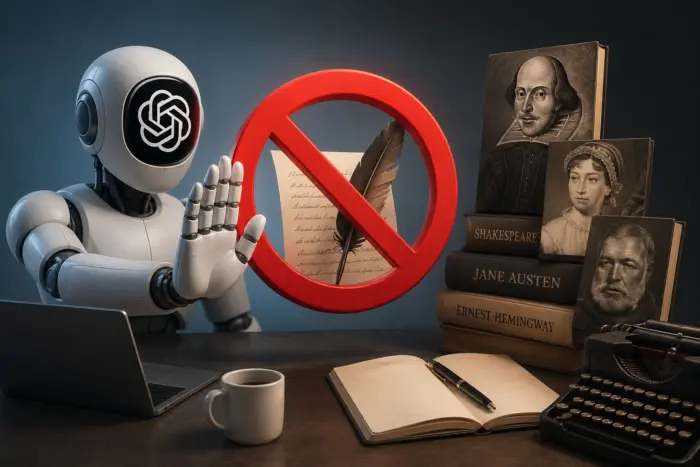 ChatGPT refuse désormais d’imiter le style des auteurs célèbres : OpenAI durcit sa politique