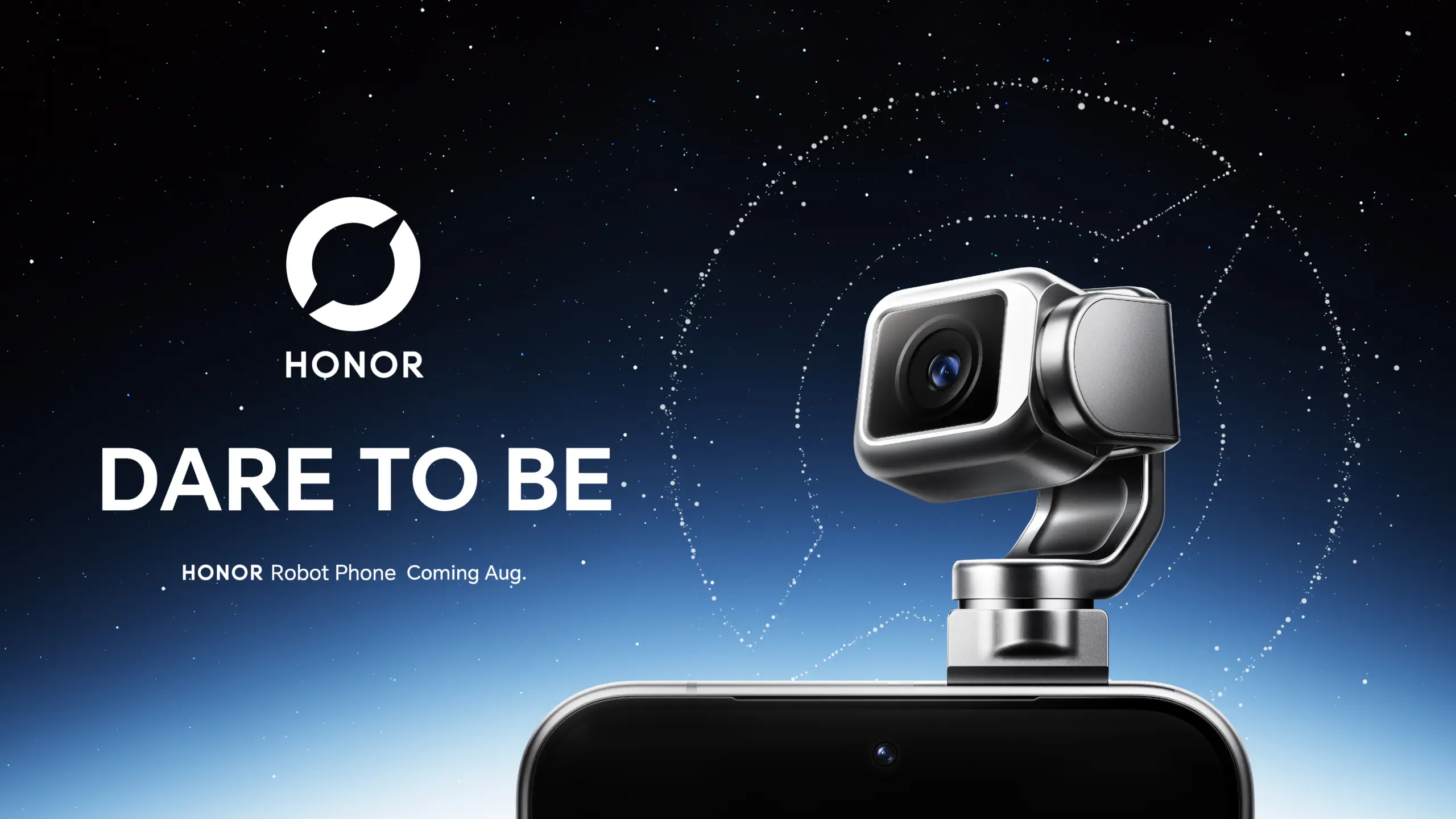 Honor officialise le lancement du Robot Phone, un smartphone à gimbal motorisé conçu avec ARRI