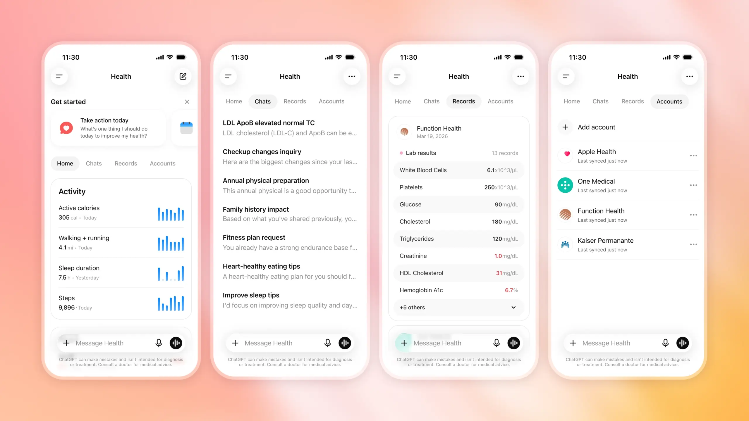 OpenAI déploie ChatGPT Health à tous les utilisateurs américains malgré les controverses 62 Health 4 scaled