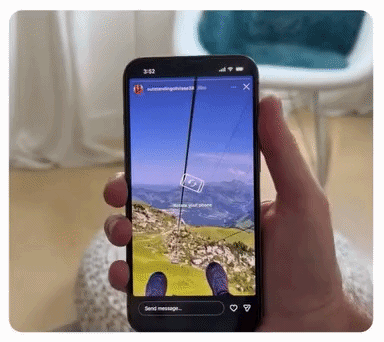 Instagram spin view