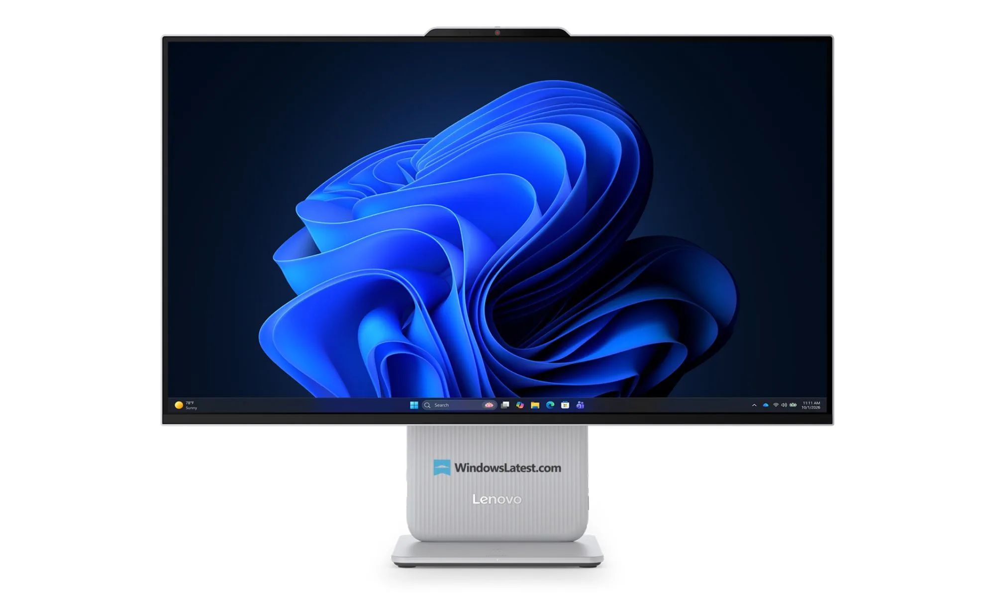 Lenovo préparerait un nouvel IdeaCentre tout-en-un inspiré de l’iMac avec un design plus coloré 58 Lenovo IdeaCentre All in One display 1