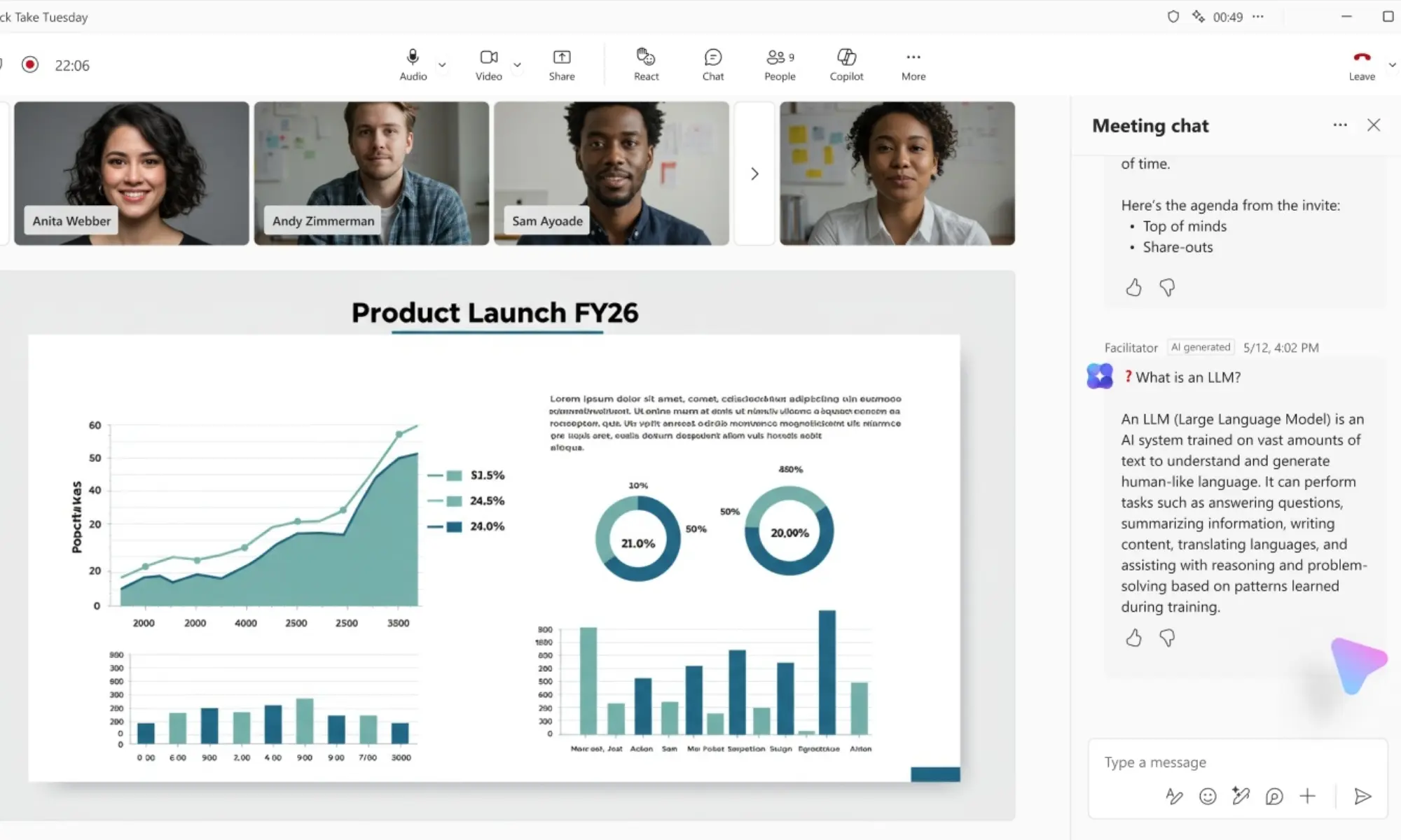 Microsoft Teams se réinvente : une IA capable de répondre en réunion et une interface entièrement repensée 55 Microsoft Teams se réinvente : une IA capable de répondre en réunion et une interface entièrement repensée