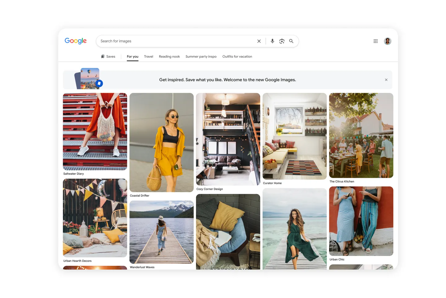 Google Images change complètement : une nouvelle page d’accueil alimentée par l’IA arrive 56 New Google Images 1