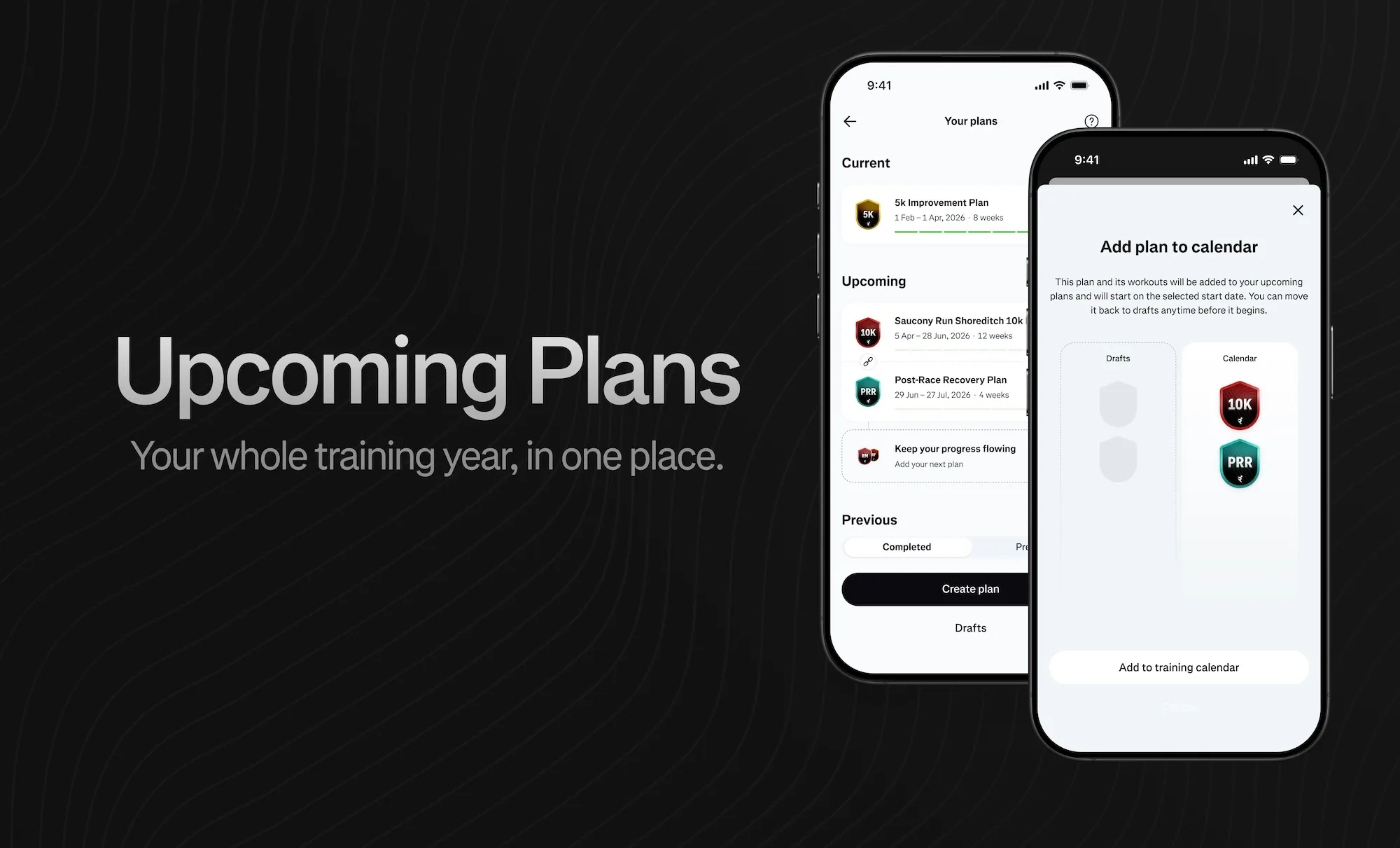 Runna lance « Adapt for Heat » : l’IA ajuste automatiquement vos entraînements en fonction de la chaleur 59 Runna Upcoming Plans