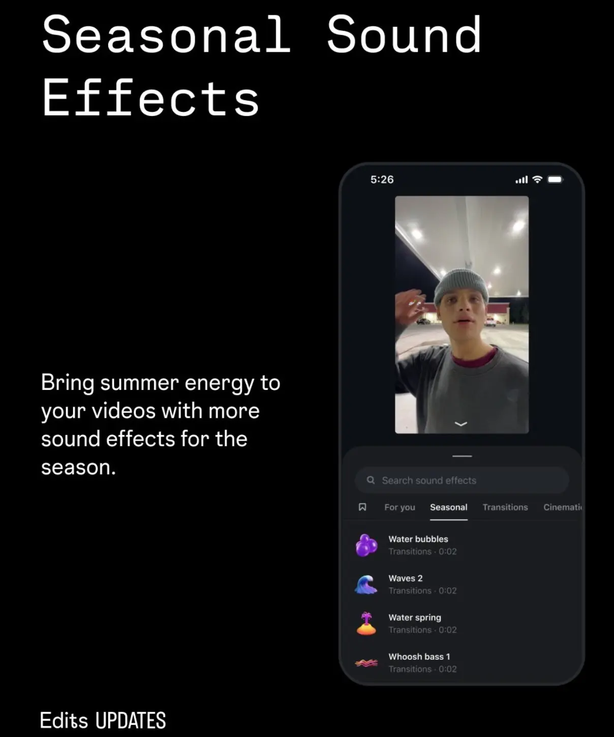 Instagram Edits s’enrichit avec des sous-titres bilingues, de nouveaux modèles et des effets sonores 54 Screen 2026 07 02 at 16.30.52