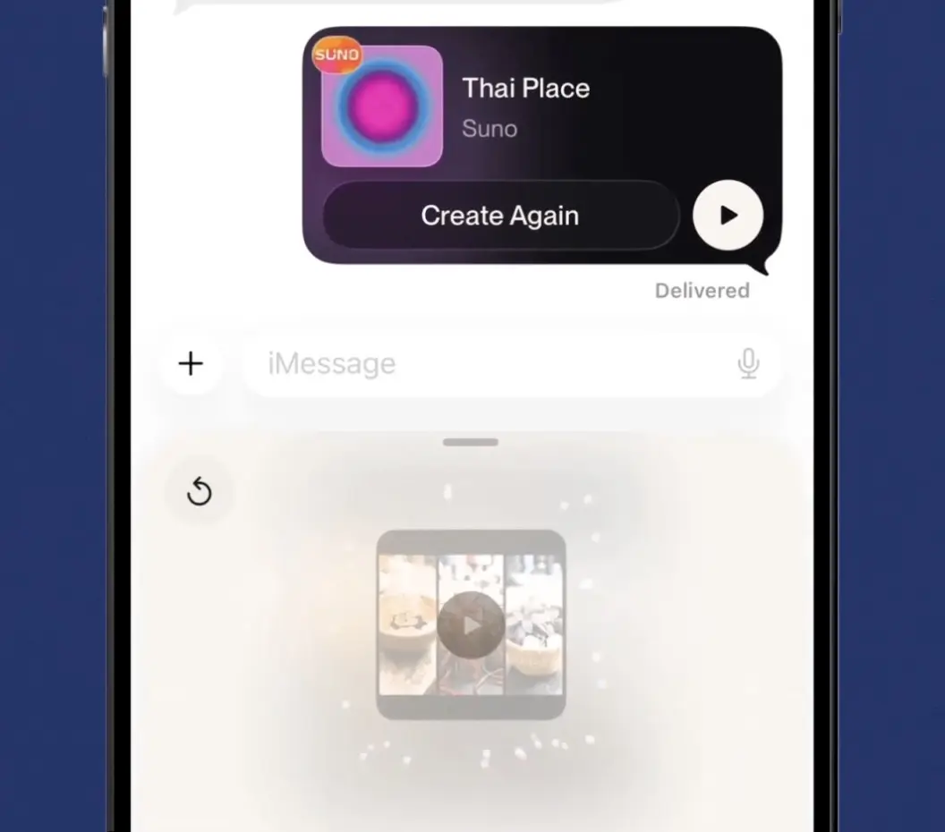 Suno intègre iMessage : créez des chansons avec l’IA directement dans Messages 58 Screen 2026 07 17 at 09.59.02