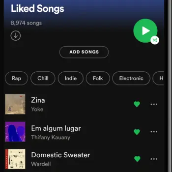 Spotify permet désormais d’épingler jusqu’à 20 playlists, albums et artistes