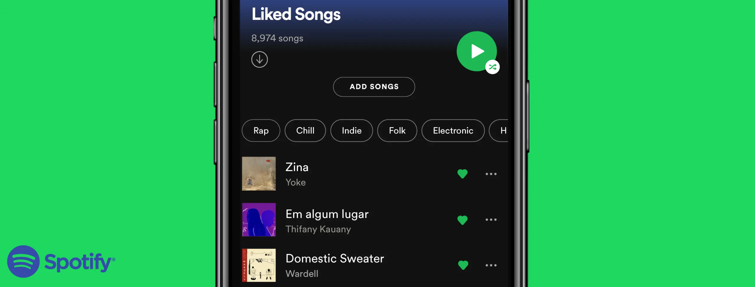 Spotify permet désormais d’épingler jusqu’à 20 playlists, albums et artistes 55 Spotify permet désormais d’épingler jusqu’à 20 playlists, albums et artistes
