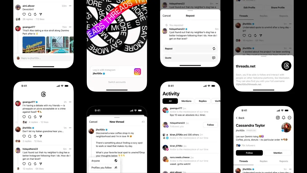 Meta intègre son assistant Meta AI dans les messages privés de Threads