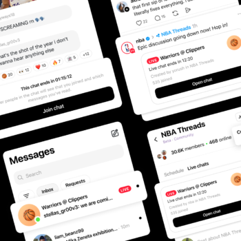 Threads améliore ses Live Chats avec la traduction, les coanimateurs et de nouveaux outils