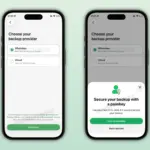 WA WHATSAPP BACKUP CLOUD PROVIDER FEATURE IOS