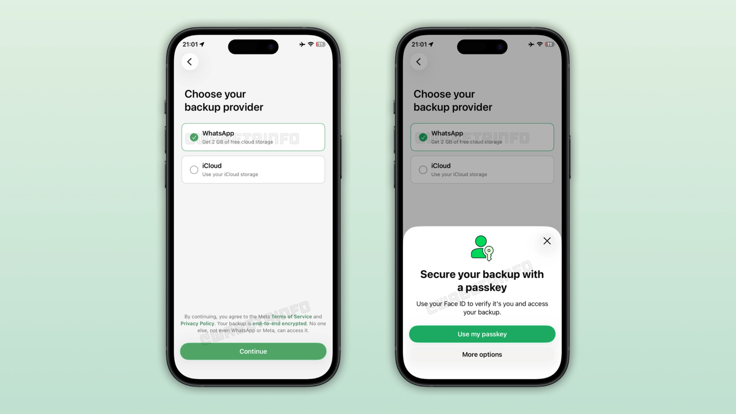 WhatsApp prépare son propre cloud sur iPhone pour remplacer les sauvegardes iCloud 55 WhatsApp prépare son propre cloud sur iPhone pour remplacer les sauvegardes iCloud