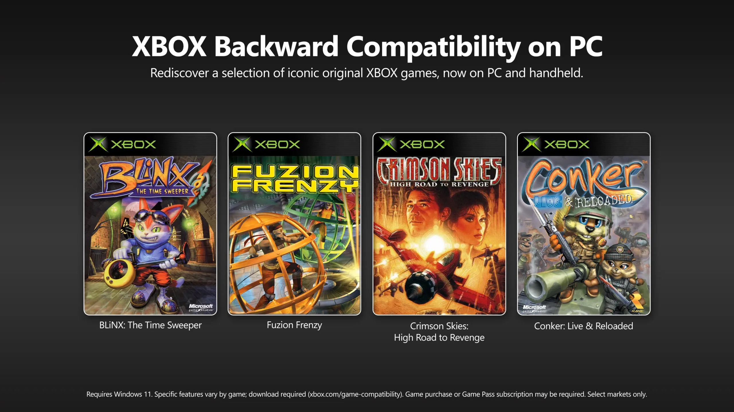 Xbox lance la rétrocompatibilité sur PC : les premiers jeux de la Xbox originale arrivent sur Windows 55 Xbox lance la rétrocompatibilité sur PC : les premiers jeux de la Xbox originale arrivent sur Windows