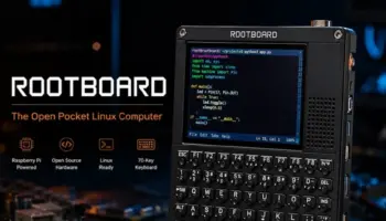 RootBoard : un mini ordinateur de poche compatible Raspberry Pi Zero débarque sur Kickstarter
