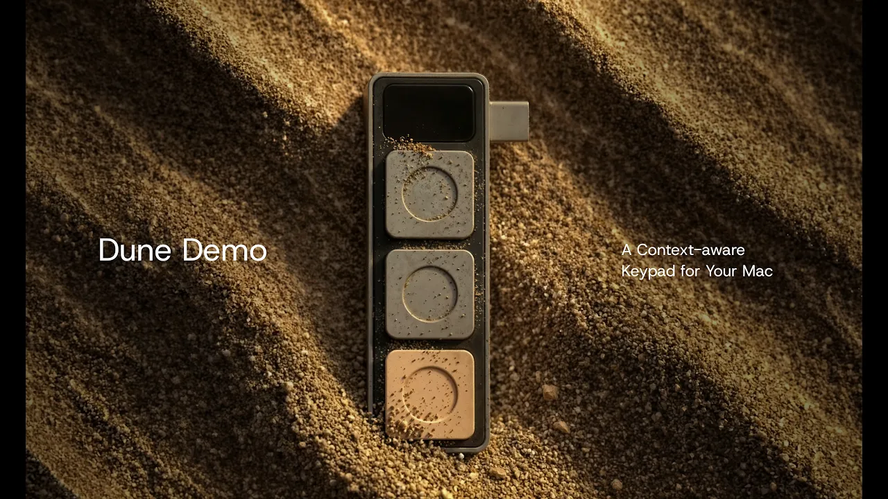 Dune transforme les MacBook avec trois boutons intelligents pilotés par l’IA 56