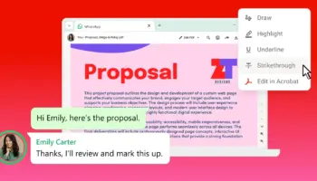 Adobe intègre Acrobat à WhatsApp Web pour consulter, annoter et modifier des PDF