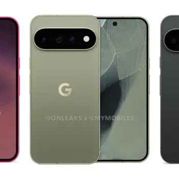Google Pixel 11 : une fuite dévoile toutes les couleurs de la future gamme avant son lancement