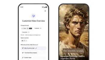 Google ajoute des vidéos courtes à NotebookLM pour résumer vos documents en 60 secondes
