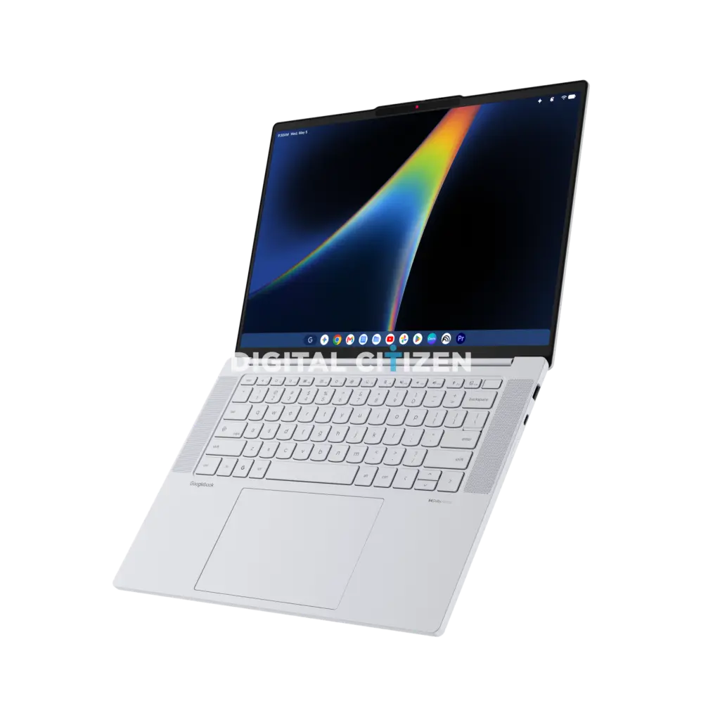 Lenovo Googlebook 15 : les premières images du PC Android de Google fuitent 51 14 Lenovo Googlebook 15 Gen 157.5 degrees open watermarked