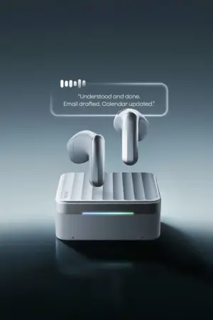 Plaud One : des écouteurs IA à 250 euros qui veulent transformer chaque conversation en tâche automatisée