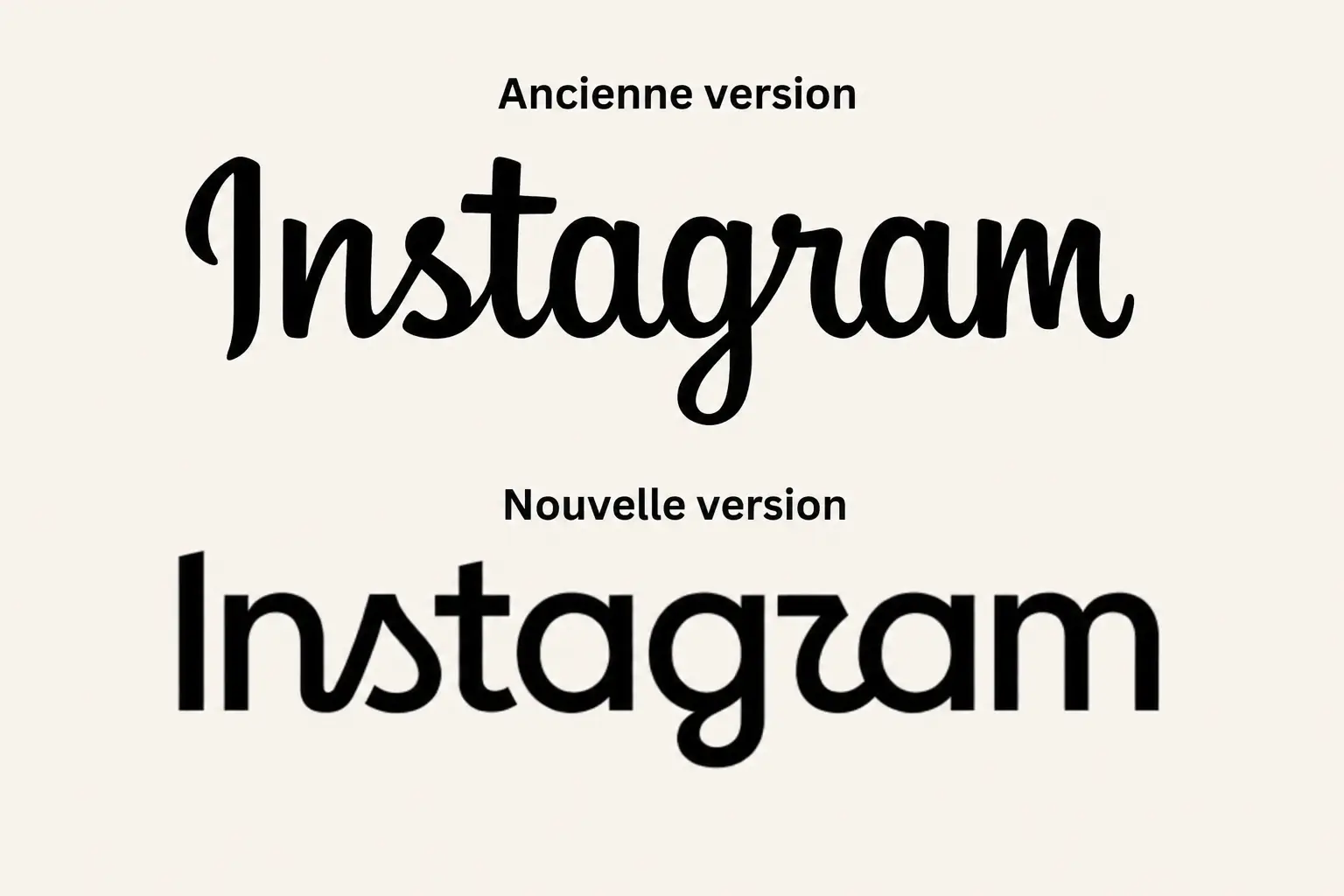Instagram change de logo : un nouveau wordmark plus moderne… et déjà très commenté 58 6ab8c1df e848 476a a2ec 3551473384c2