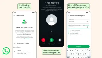 WhatsApp renforce sa sécurité avec plusieurs passkeys et une vérification en deux étapes plus robuste