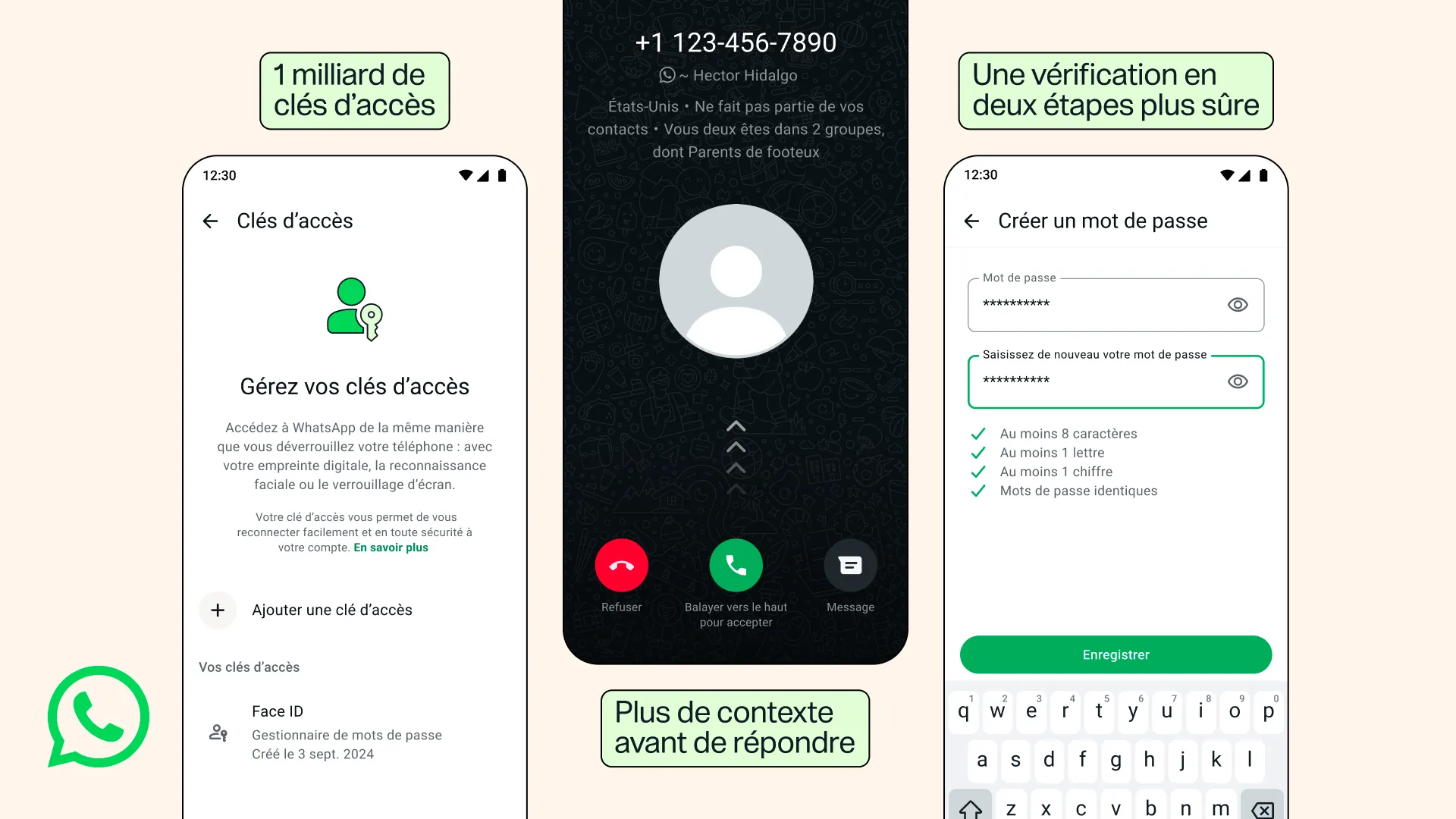 WhatsApp renforce sa sécurité avec plusieurs passkeys et une vérification en deux étapes plus robuste 57 WhatsApp renforce sa sécurité avec plusieurs passkeys et une vérification en deux étapes plus robuste