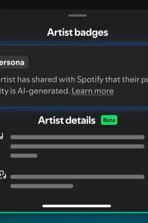 Spotify va identifier les artistes créés par IA et réduire leur visibilité dans les recommandations
