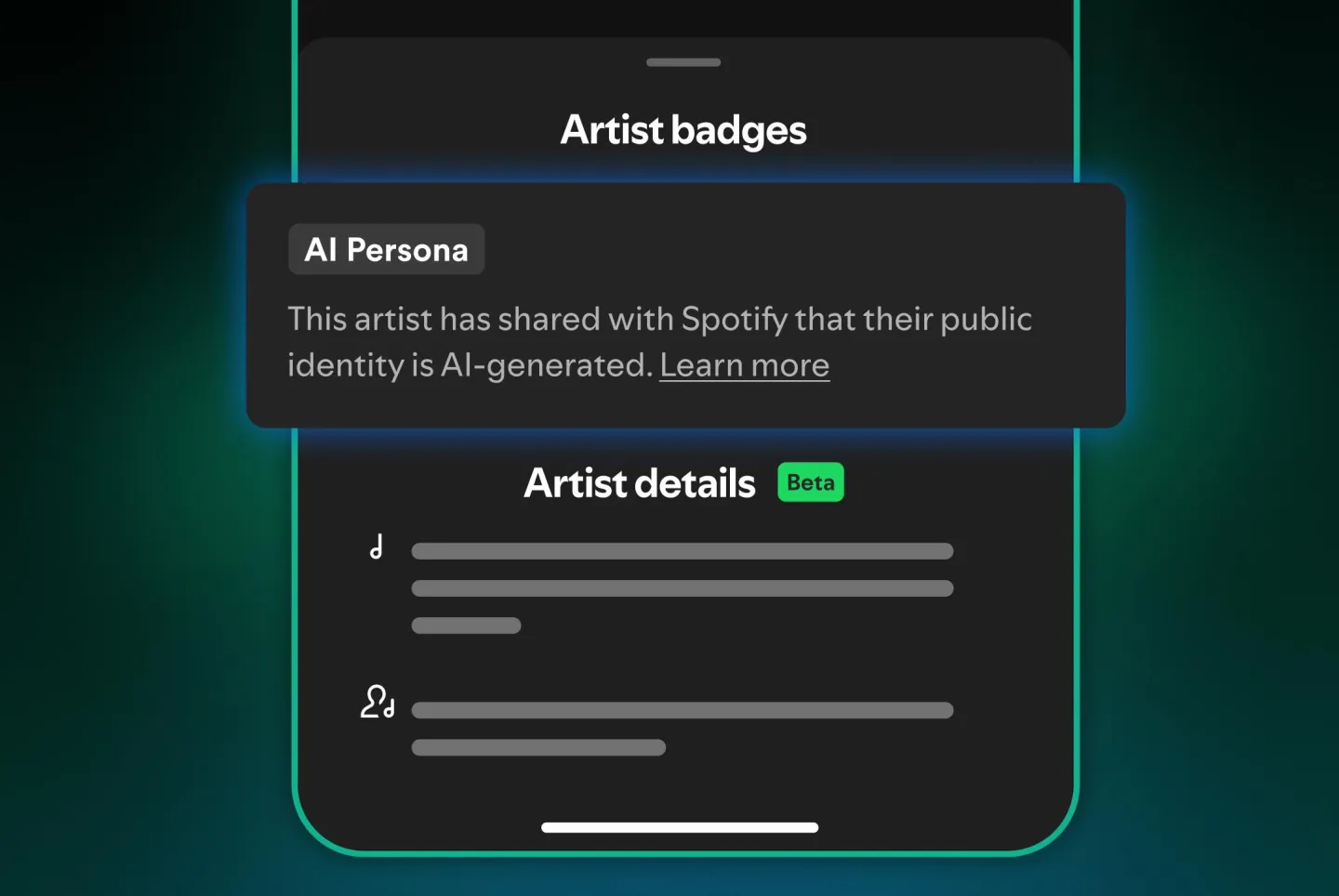 Spotify va identifier les artistes créés par IA et réduire leur visibilité dans les recommandations 57 Spotify va identifier les artistes créés par IA et réduire leur visibilité dans les recommandations