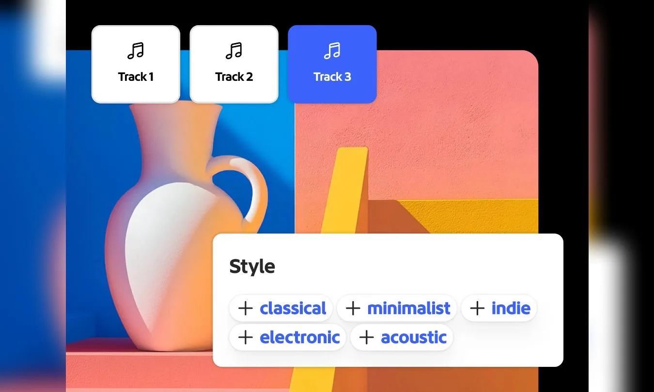 Adobe Firefly Custom Music