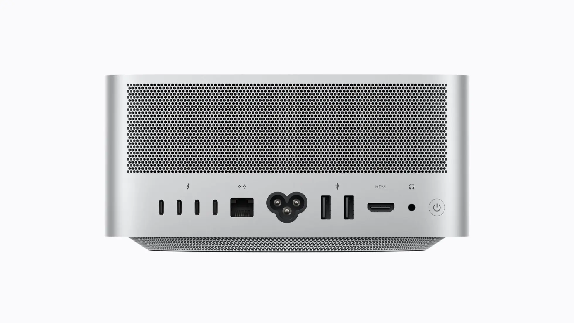 Apple Mac Studio rear ports