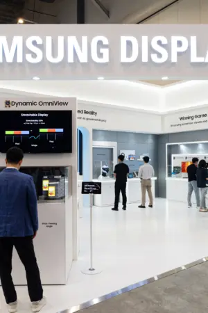 Samsung Display dévoile un OLED 300 Hz pour PC portables et améliore les écrans pliants