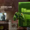 Xbox Series X25 : la console translucide verte des 25 ans coûtera 899,99 euros