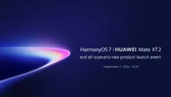 Huawei Mate XT 2 : le smartphone tri-fold sera dévoilé le 7 septembre avec HarmonyOS 7
