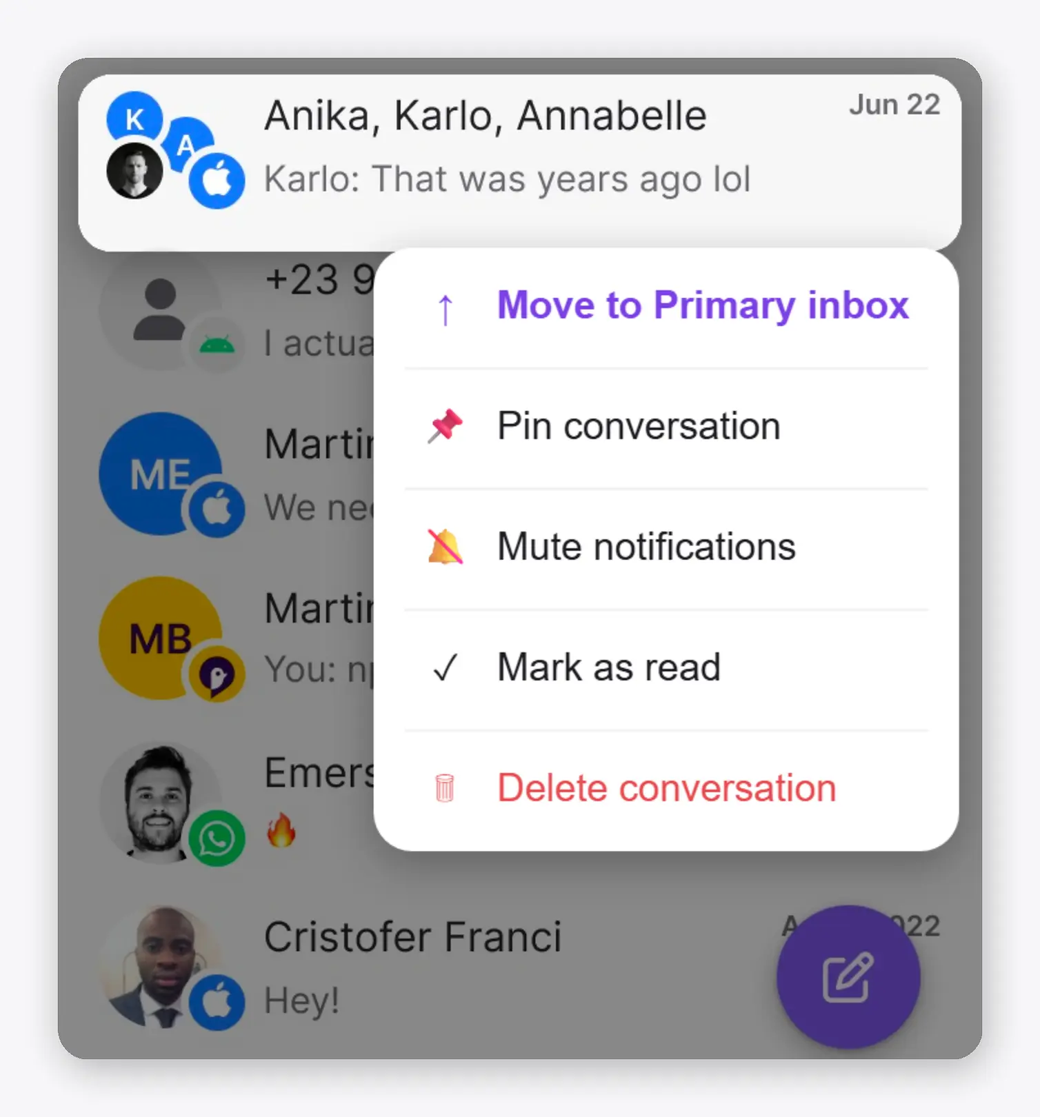 Sunbird revient sur Android : les bulles bleues iMessage sont de retour… mais à quel prix ? 58 Image2 Sunbird new priority