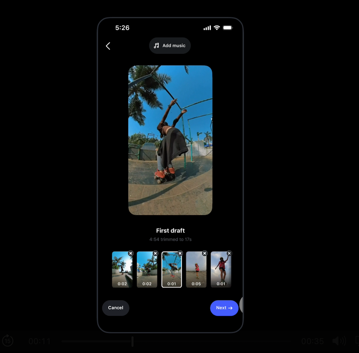 Instagram First Draft : l’IA assemble désormais vos Reels en moins de 10 secondes 58 Instagram FirstDrafts