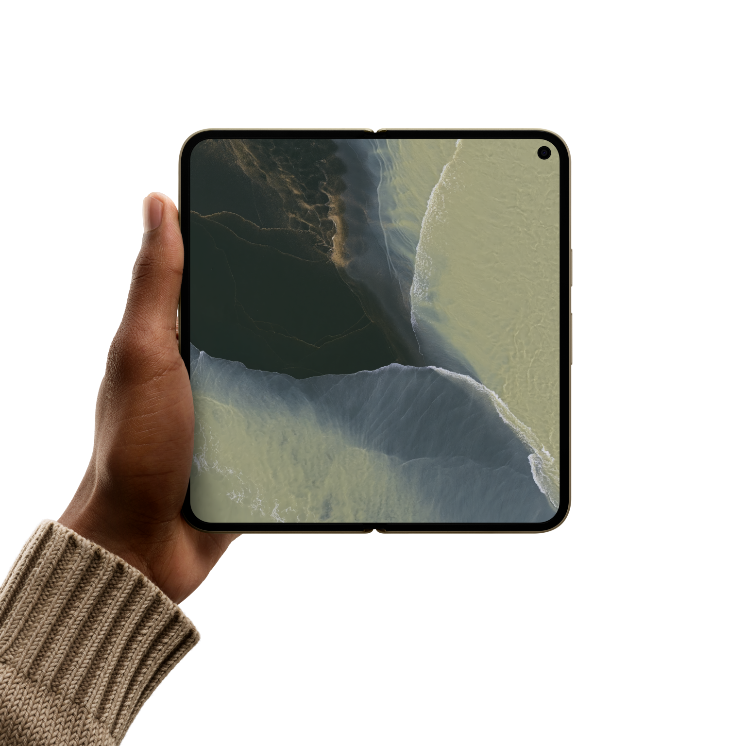 Made by Google 2026 : Pixel 11, Pixel Watch 5, Pixel Tag… Google place Gemini au centre de son écosystème 61 P11P Fold Open In hand