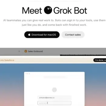 SpaceXAI dévoile Grok Bot : un agent IA capable d’exécuter des tâches de manière autonome sur vos applications