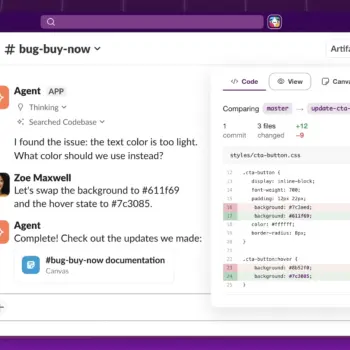 Slack Code : Claude, ChatGPT, Copilot et Devin peuvent désormais coder directement dans des canaux Slack