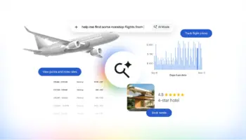 Google AI Mode devient un véritable assistant de voyage avec suivi des vols, hôtels et réservations
