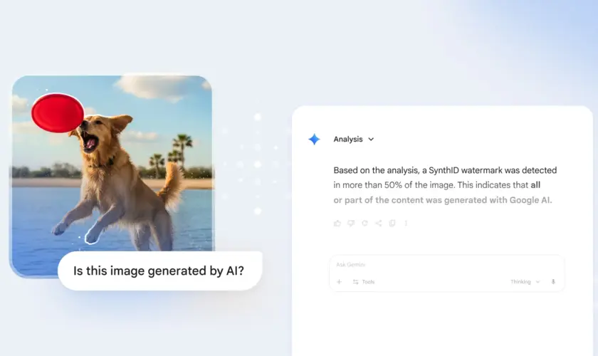 Gemini permet enfin de supprimer les filigranes visibles sur les contenus générés par IA 73 Gemini permet enfin de supprimer les filigranes visibles sur les contenus générés par IA