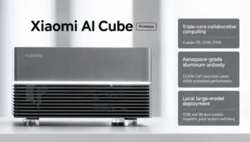 Xiaomi AI Cube : un mini-PC de 150 W propulsé par trois puces XRING maison