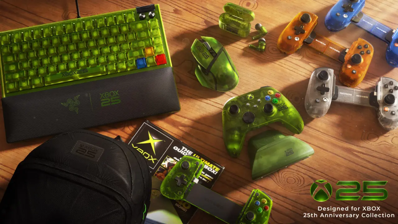 Xbox Series X25 : la console translucide verte des 25 ans coûtera 899,99 euros 63 accessoires designed for xbox series