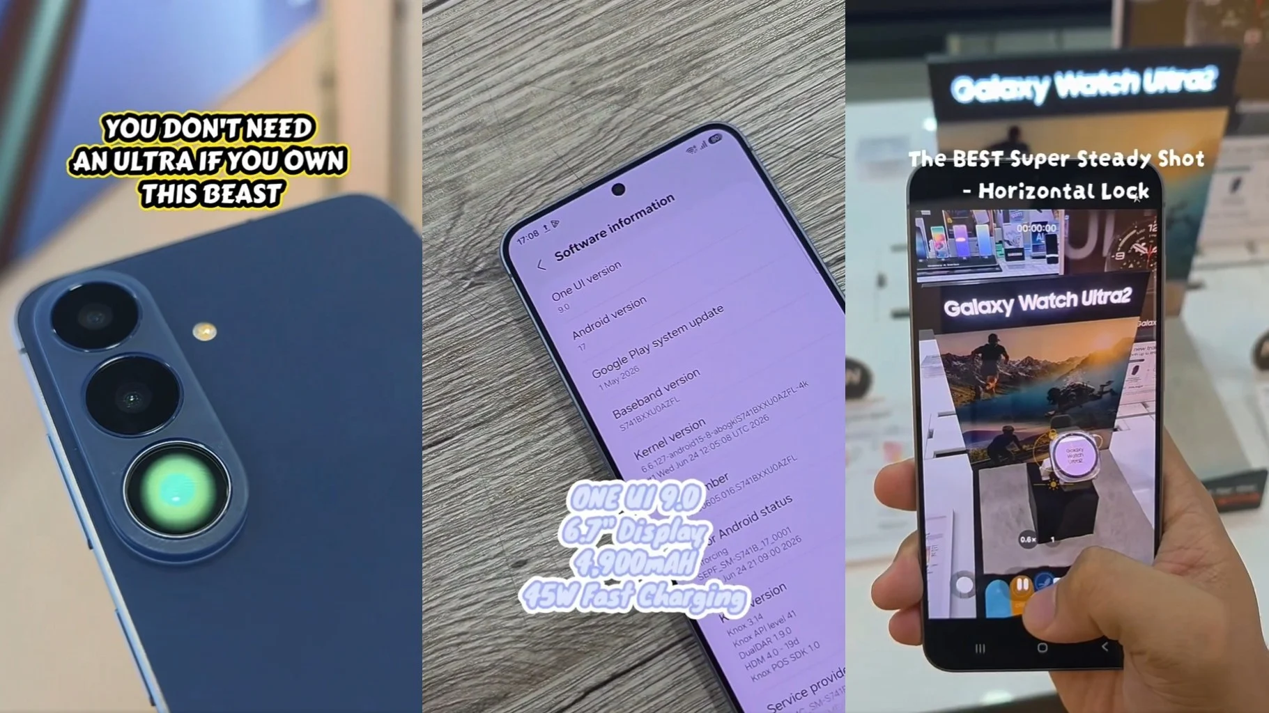 Galaxy S26 FE : une vidéo prise en main révèle déjà le prochain Fan Edition de Samsung 57 Galaxy S26 FE : une vidéo prise en main révèle déjà le prochain Fan Edition de Samsung