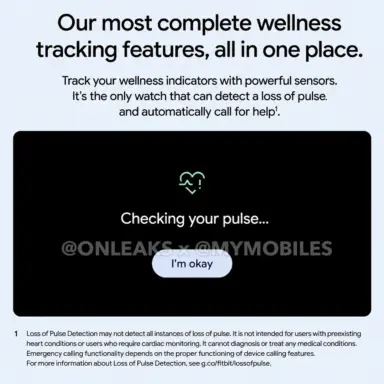 mymobiles.com google pixel watch 5 loss of pulse detection